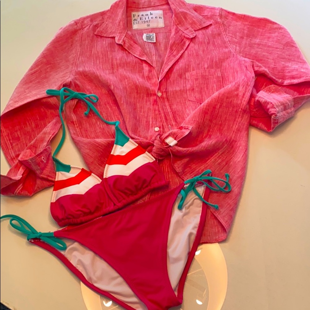 UPDATE:Becca Bikini (AVAILABLE) /Linen Top (SOLD)